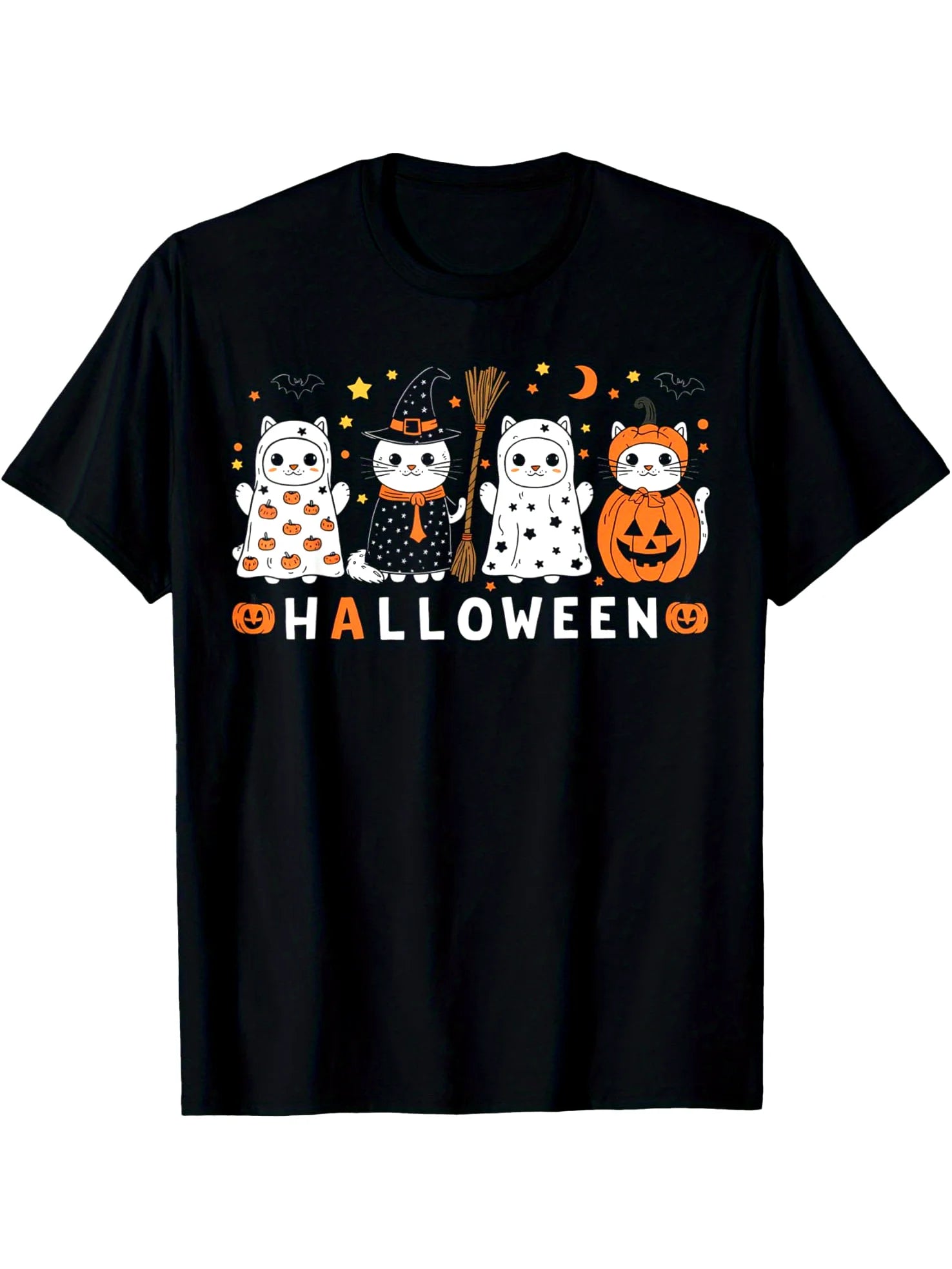 Halloween Cat Tee